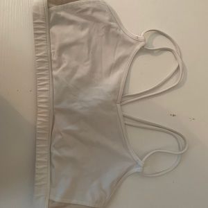 White Lululemon Sports Bra